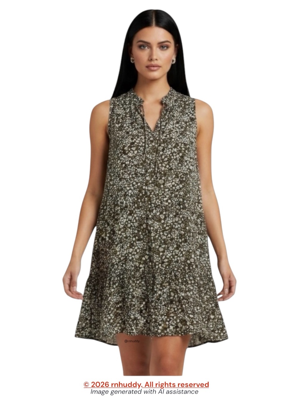 NWT Studio B by Bobeau M babydoll dress